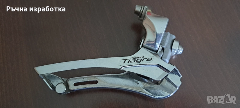 shimano fd-4600 tiagra 2х10 преден дерайльор деклашор за шосеен велосипед, снимка 1
