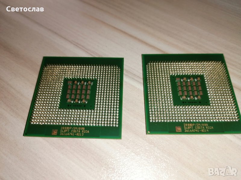 Процесор Socket 604 Intel Xeon 2800dp SL8P7, снимка 1