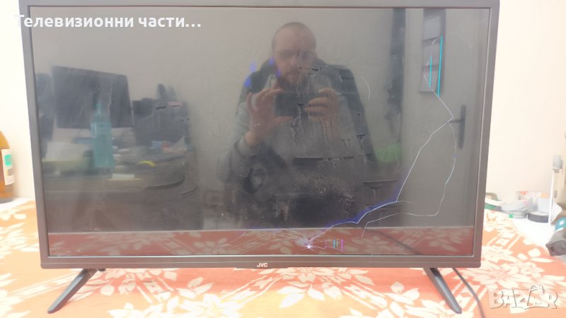 JVC LT-32VAF3000 със счупен екран-17IPS62/17MB171/HV320FHB-N02/17DLB32NER15/VES315UNGB-L3-N52, снимка 1