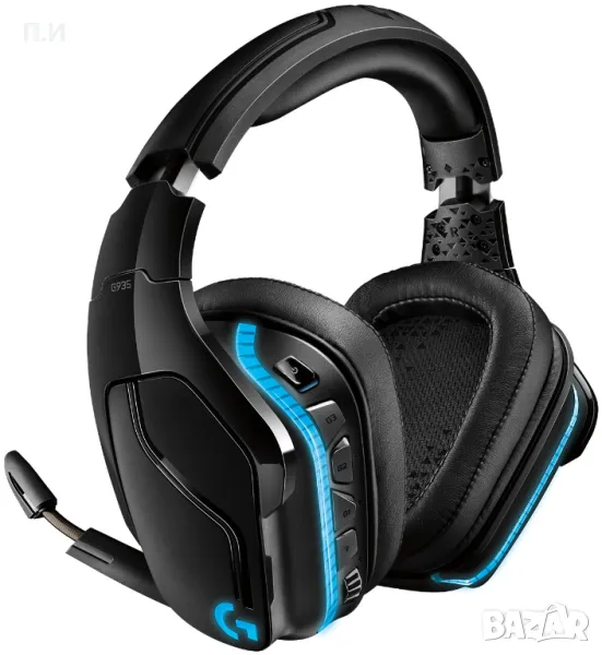 Геймърски слушалки logitech G935 Wireless, снимка 1