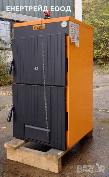 Чугунен котел на твърдо гориво Фероли/Ferroli 32 kW , снимка 1