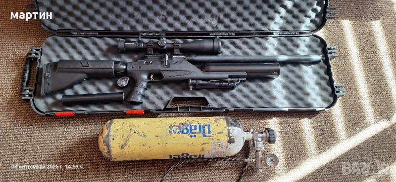 Въздушна пушка пцп, pcp, Kral Arms Bigmax X 6.35, снимка 1