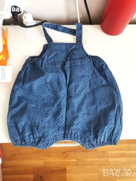 Дънков гащеризон за момиченце , снимка 1