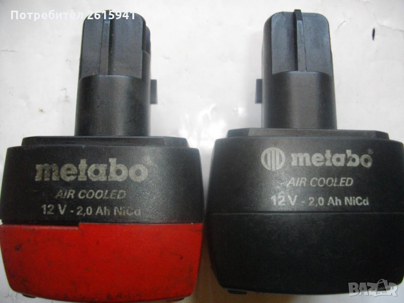 2,0 Ah-Metab0-12V-Air Cooled-NiCd-Метабо-Добра Батерия-Никел-Кадмий-12 Волта, снимка 1