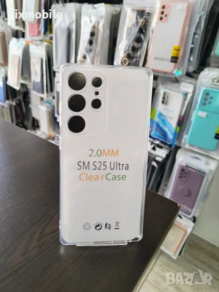 Samsung Galaxy S25 Ultra Прозрачен кейс, снимка 1