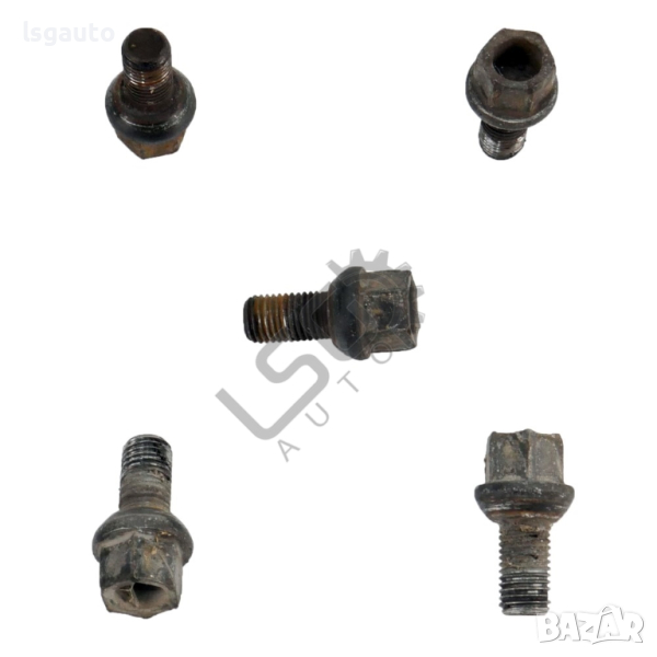 Комплект болтове за стоманени джанти Mercedes-Benz A-class (W168) 1997-2004 ID: 124006, снимка 1