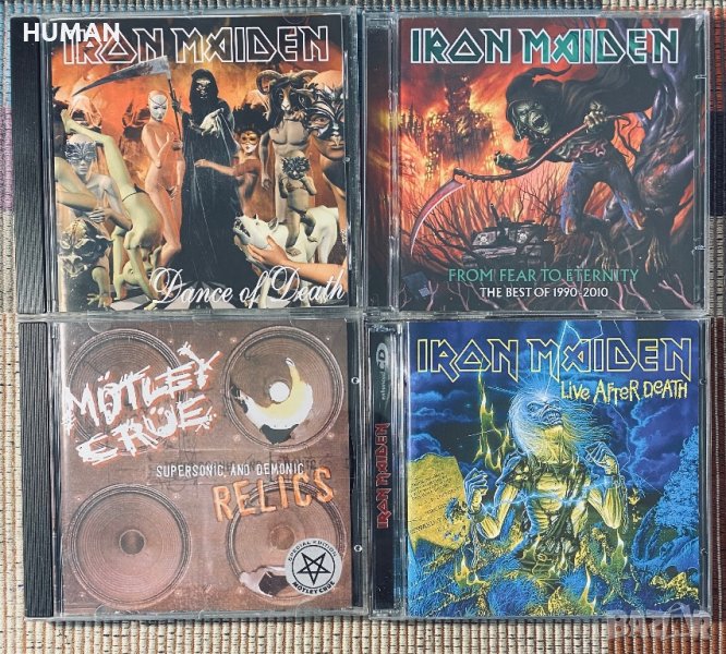 Iron Maiden,Motley Crue , снимка 1