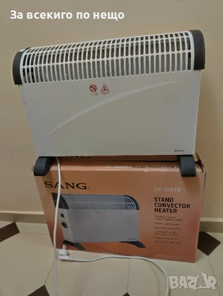 Конвектор CROWN. Свободно стояща конвекторна печка за отопление., снимка 1