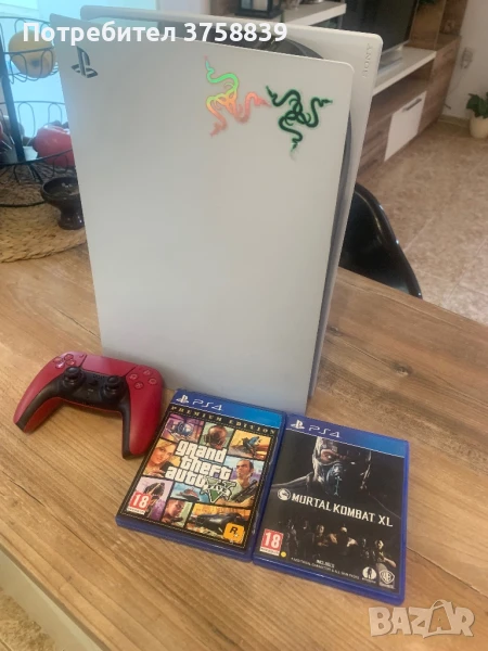 PS 5  Плейстейшън 5, снимка 1