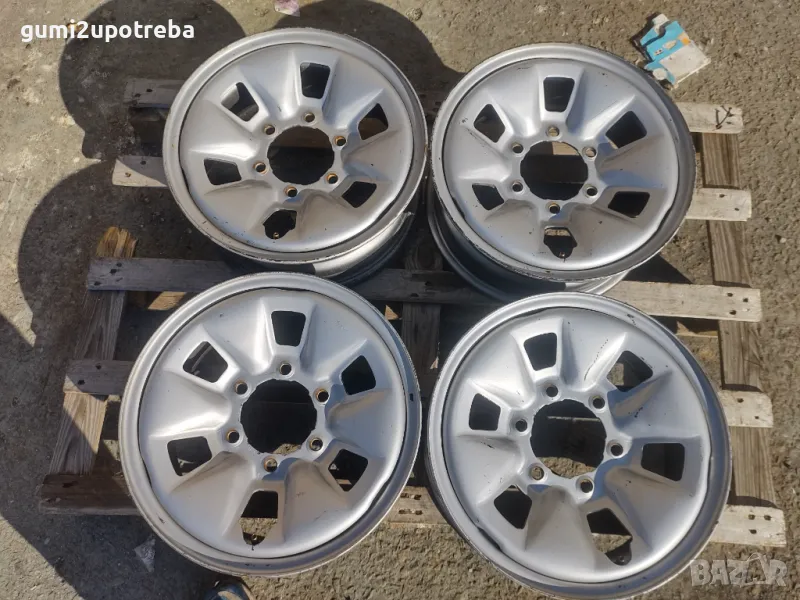 15цола Джанти 6х139,7 Toyota HiAce Hilux 6JJ et29 Отв 106,1мм, снимка 1