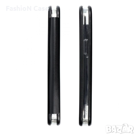 Samsung galaxy A15 Черен Кожен калъф тип тефтер, снимка 4 - Калъфи, кейсове - 52420122