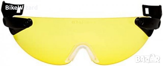3M V6C шлем интегрирани очила, жълти НОВО