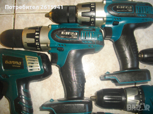 1-13мм-14,4-18 Волта-Боди-Li-ion-GAMMA-Литий-Йон-Холандско Професионално-Тяло За Винтоверт