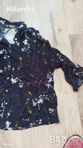 Нова дамска ризка с перли Z-ONE, снимка 2 - Ризи - 50390765