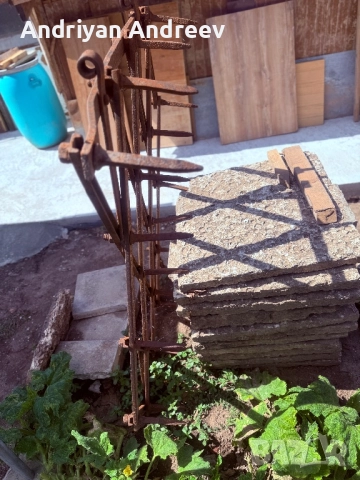 Стара зъбна брана/ грипа, снимка 3 - Селскостопанска техника - 51523190