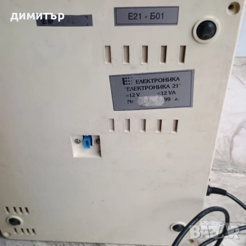 Стар касов апарат ЕЛЕКТРОНИКА 21, снимка 2 - Друго търговско оборудване - 52142469