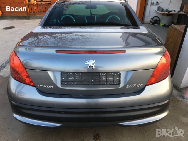 Peugeot 207 cc Cabriolet 1.6 16V 120к.с Пежо 207 Кабрио 1.6 16В 120к.с pejo на части!, снимка 6 - Автомобили и джипове - 32316076