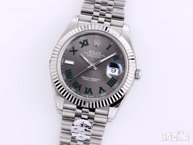 Мъжки часовник Rolex Datejust Wimbledon с автоматичен швейцарски механизъм