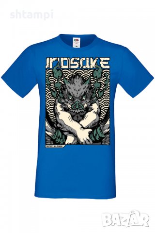 Мъжка тениска Demon Slayer Hashibira Inosuke,Анимация,игра,Празник,Повод,, снимка 4 - Тениски - 38075490