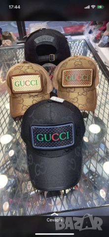 шапки с козирка gucci , снимка 9 - Шапки - 51454903