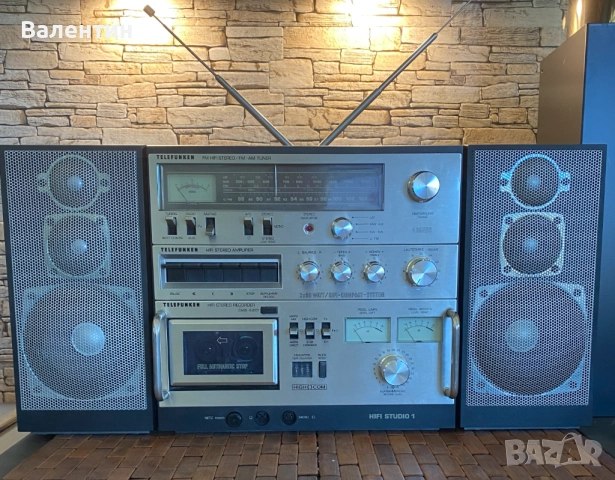радио касетофон TELEFUNKEN HIFI STUDIO 1 , снимка 2 - Радиокасетофони, транзистори - 52177289