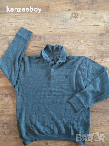 PAUL & SHARK - страхотно вълнен пуловер , снимка 5 - Пуловери - 42993755
