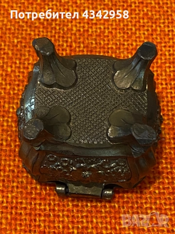 Метална ретро кутия за бижута. Германия , снимка 6 - Антикварни и старинни предмети - 51548589