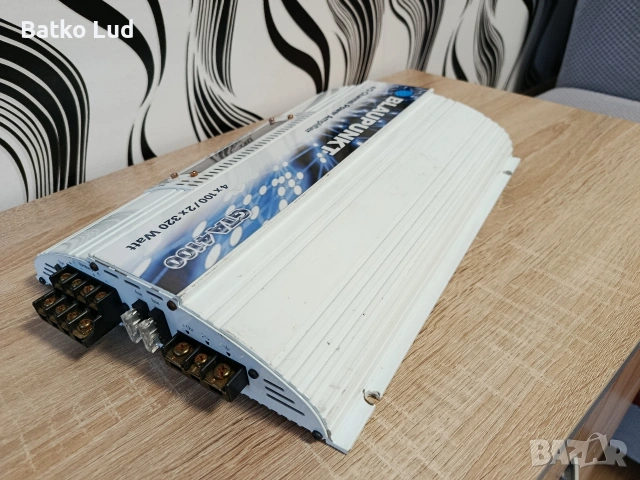 Усилвател Blaupunkt GTA 4100, снимка 7 - Ресийвъри, усилватели, смесителни пултове - 53431694