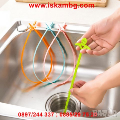 ДЪЛГО ПРИСПОСОБЛЕНИЕ ЗА ОТПУШВАНЕ НА КАНАЛИ - код PVC, снимка 8 - Други стоки за дома - 26857226