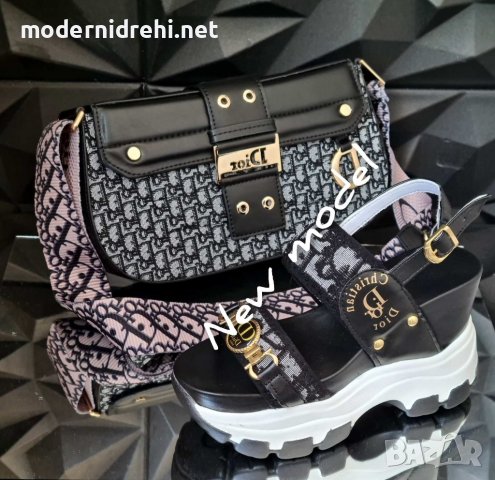 Дамска чанта и сандали Christian Dior код 65, снимка 1 - Сандали - 36949842