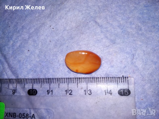 МАЙСТОРСКИ ЮВЕЛИРНО ШЛИФОВАН КАРНЕОЛ КАБОШОН за ИНКРУСТИРАНЕ в ПРЪСТЕН БИЖУ 37007, снимка 9 - Други - 39956523