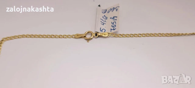 Златен синджир-5,40гр/14кр, снимка 4 - Колиета, медальони, синджири - 50977849