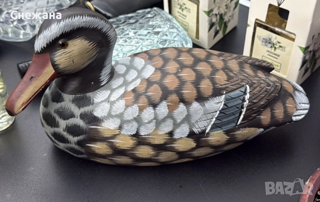 Дървена патица, снимка 5 - Други ценни предмети - 52979136