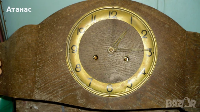 Стар  автентичен каминен часовник , снимка 2 - Антикварни и старинни предмети - 50599599