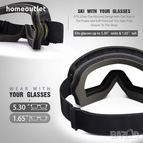 ПРОМОЦИЯ Маска / очила за ски и сноуборд OUTDOOR MASTER (СКИ ОЧИЛА) X000YC628V, снимка 5 - Зимни спортове - 48122553