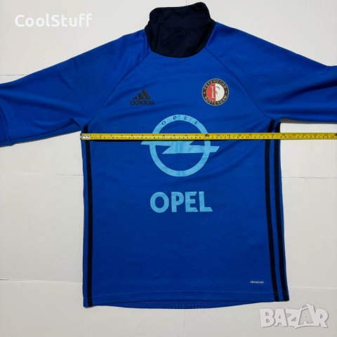 Adidas Feyenoord Rotterdam Фейнорд Ротредам 2016 Тренировъчна Футболна Блуза Размер S, снимка 3 - Спортни дрехи, екипи - 52422504