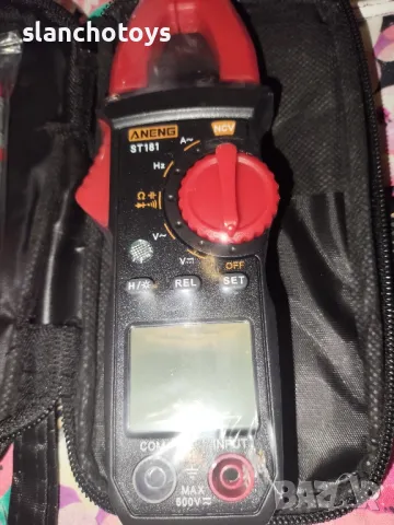 ANENG ST181 Цифрови клещи DC/AC Current 4000 Counts Мултицет Амперметър Тестер за напрежение Автомоб