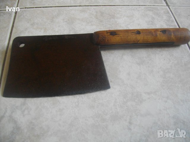 Български Стар Ръчно Кован Сатър 290мм/Стара Овощарска/Лозарска  Ножица 220мм-Ретро/Винтидж, снимка 3 - Други инструменти - 36952374