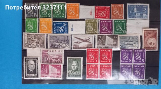 Suomi Stamps, снимка 1 - Филателия - 39564488