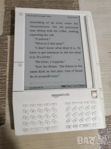 Електронна книга Amazon Kindle 1'st gen. , снимка 5 - Електронни четци - 48846319