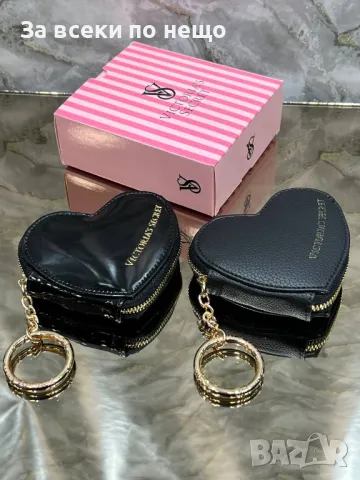 Victoria's Secret Портмоне Ключодържател Сърце Виктория Сикрет  - Налични Различни Цветове Код D2064, снимка 5 - Портфейли, портмонета - 49402855