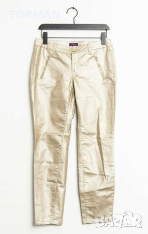 Златист панталон тип дънки, снимка 1