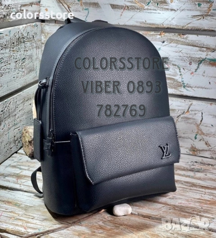 Черна раница Louis Vuitton/IM146x