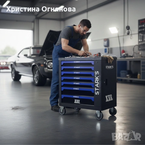 Професионална количка с инструменти 258 части – пълен набор за автосервизи и майстори, снимка 5 - Други инструменти - 53343433