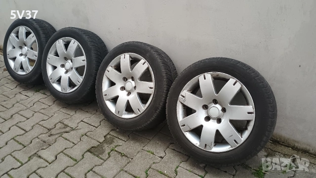 Алуминиеви джанти 16", 5x112 - VW, Audi, Seat, Skoda, снимка 9 - Гуми и джанти - 53288540