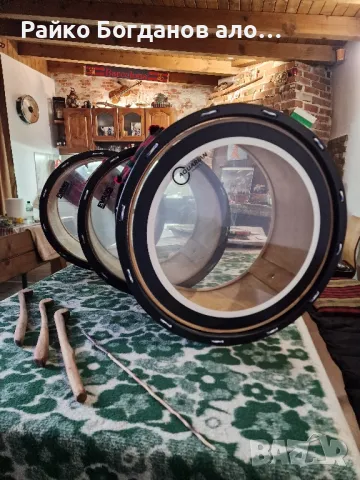 битови тъпани 16 и 18 инча , снимка 5 - Ударни инструменти - 49609882