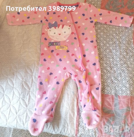 Бебешки ромпъри H&M, George, момиче 6-12м , снимка 2 - Бебешки гащеризони - 48293618