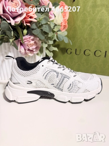 Dior Chrono White/Black, снимка 3 - Маратонки - 52595579