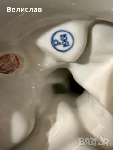 Папагал порцелан лампа Калейца, снимка 5 - Антикварни и старинни предмети - 48721987