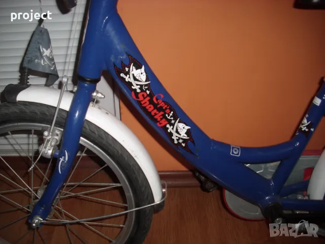 PUKY 18" АЛУМИНИЕВ детски велосипед,колело с помощни колела.Промо цена, снимка 4 - Детски велосипеди, триколки и коли - 49504027